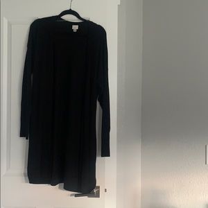 Target Long Black Cardigan
